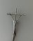 Austrian Catholic Bronze Jesus on the Cross Crucifix by E. Huber, 1983 8