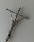 Austrian Catholic Bronze Jesus on the Cross Crucifix by E. Huber, 1983 3