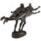 Alfred Boucher, Au But Escultura de 3 corredores desnudos, 1890, Bronce, Imagen 4