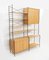 Freestanding Shelving System in Ash Wood from WHB, 1960s 2