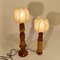 Sculptural Italian Cocoon Table Lamps, 1970s, Set of 2 7