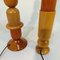Sculptural Italian Cocoon Table Lamps, 1970s, Set of 2 12