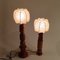 Sculptural Italian Cocoon Table Lamps, 1970s, Set of 2 10