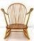 Mid-Century Windsor Grandfather Schaukelstuhl aus Holz, Lucian Ercolani für Ercol zugeschrieben, England, 1960er 10