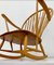 Mid-Century Windsor Grandfather Schaukelstuhl aus Holz, Lucian Ercolani für Ercol zugeschrieben, England, 1960er 3