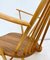 Mid-Century Windsor Grandfather Schaukelstuhl aus Holz, Lucian Ercolani für Ercol zugeschrieben, England, 1960er 7