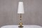 Tall Brass Table Lamp by Henrik Blomqvist for Tranås Stilarmatur, Sweden, 1960s 2