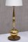 Tall Brass Table Lamp by Henrik Blomqvist for Tranås Stilarmatur, Sweden, 1960s 7