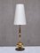 Tall Brass Table Lamp by Henrik Blomqvist for Tranås Stilarmatur, Sweden, 1960s 1