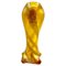 Gold Incrustation Murano Glass Vase from Seguso Vetri d'Arte, Italy, 1950s 1