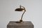 Lampe de Bureau en Laiton Patiné, Italie, 1950s 9