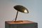 Lampe de Bureau en Laiton Patiné, Italie, 1950s 4
