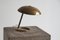 Lampe de Bureau en Laiton Patiné, Italie, 1950s 8