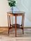 Grande Table d'Appoint ou Support pour Plante Antique en Acajou et Bois Satiné 1