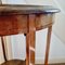 Grande Table d'Appoint ou Support pour Plante Antique en Acajou et Bois Satiné 2