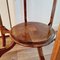 Grande Table d'Appoint ou Support pour Plante Antique en Acajou et Bois Satiné 5