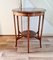 Grande Table d'Appoint ou Support pour Plante Antique en Acajou et Bois Satiné 3