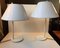 White Danish Minimalist Combi Table Lamps by Per Iversen for Louis Poulsen, 1980s, Set of 2, Image 1