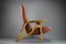 Gilda Brown Leather Armchair by Carlo Mollino for Zanotta, 1990s, Image 6
