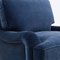 Cornflower Blue Baxter Armchair from Pure White Lines, Image 7