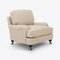 Flax Linen Baxter Armchair from Pure White Lines, Image 1