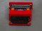 Vintage Model Valentine Typewriter attributed to Ettore Sottsass for Olivetti, 1969, Image 11