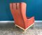 Vintage Wingback Chair in Leather by Arne Norell, Imagen 5