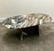 Vintage Oval Cipollino Ondulato Marble Coffee Table, Italy, 1970s 12