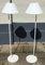Lámparas de pie Combi danesas minimalistas blancas de Per Iversen para Louis Poulsen, años 80. Juego de 2, Imagen 5