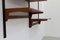 Modulares dänisches Vintage Teak Wandregal von Kai Kristiansen für FM, 1960er. 12