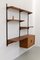 Modulares dänisches Vintage Teak Wandregal von Kai Kristiansen für FM, 1960er. 2