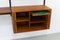 Modulares dänisches Vintage Teak Wandregal von Kai Kristiansen für FM, 1960er. 5