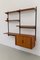 Modulares dänisches Vintage Teak Wandregal von Kai Kristiansen für FM, 1960er. 3