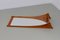 Moderner dänischer Wandspiegel aus Teak mit Ablage von Jansen Spejle, 1960er 2