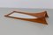 Moderner dänischer Wandspiegel aus Teak mit Ablage von Jansen Spejle, 1960er 3