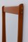 Moderner dänischer Wandspiegel aus Teak mit Ablage von Jansen Spejle, 1960er 14