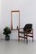 Moderner dänischer Wandspiegel aus Teak mit Ablage von Jansen Spejle, 1960er 20