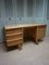 Birchwood Writing Desk attributed to Cees Braakman for Usm Pastoe, 1950s, Image 1