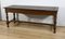 Louis XIV Style Oak Farm Table, Mid 19th Century 19