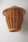 Appliques Murales Lanterne en Bambou, 1950s, Set de 2 7