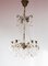 Vintage Swedish Bronze Chandelier with Candles, 1940s 9