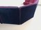 Vintage Snake Modular Sofa in Velvet, 1970s, Set of 14 33