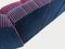 Vintage Snake Modular Sofa in Velvet, 1970s, Set of 14 24