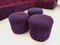Vintage Snake Modular Sofa in Velvet, 1970s, Set of 14 32