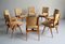 French Dining Chairs by Maurice Pré, 1950s, Set of 8 5