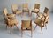 French Dining Chairs by Maurice Pré, 1950s, Set of 8 6