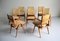 French Dining Chairs by Maurice Pré, 1950s, Set of 8 4