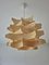 Mid-Century Hängelampe aus Holz von Hans-Agne Jakobsson, Schweden, 1970er 10