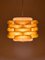 Mid-Century Wooden Pendant Lamp by Hans-Agne Jakobsson, Sweden, 1970s 2