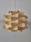 Lampe à Suspension Mid-Century en Bois par Hans-Agne Jakobsson, Suède, 1970s 9